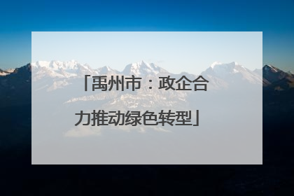 禹州市：政企合力推动绿色转型