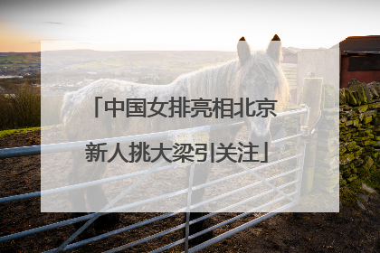 中国女排亮相北京 新人挑大梁引关注