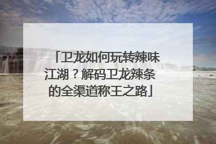 卫龙如何玩转辣味江湖？解码卫龙辣条的全渠道称王之路
