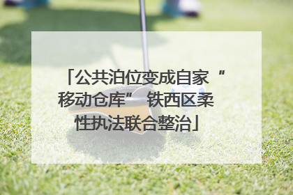 公共泊位变成自家“移动仓库” 铁西区柔性执法联合整治