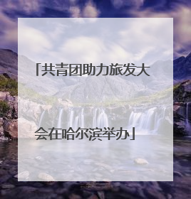 共青团助力旅发大会在哈尔滨举办