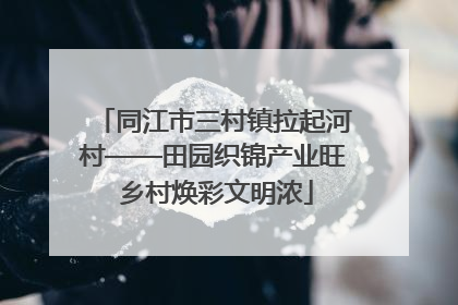 同江市三村镇拉起河村——田园织锦产业旺 乡村焕彩文明浓