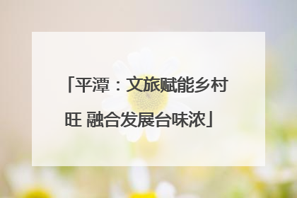 平潭：文旅赋能乡村旺 融合发展台味浓