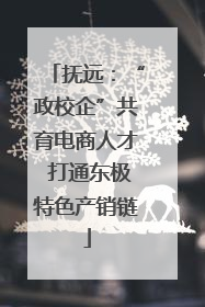 抚远：“政校企”共育电商人才 打通东极特色产销链