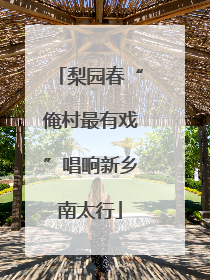 梨园春“俺村最有戏”唱响新乡南太行