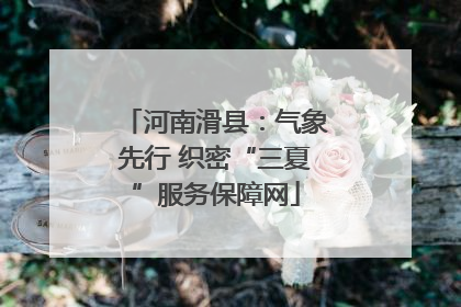 河南滑县：气象先行 织密“三夏”服务保障网