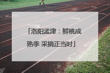 洛阳孟津：鲜桃成熟季 采摘正当时
