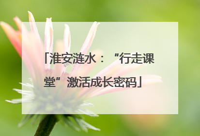 淮安涟水：“行走课堂”激活成长密码