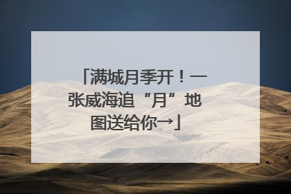 满城月季开！一张威海追“月”地图送给你→