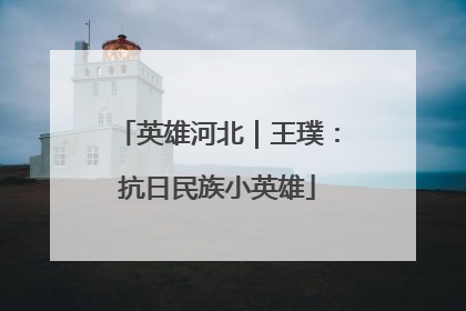 英雄河北｜王璞：抗日民族小英雄