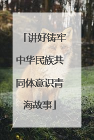 讲好铸牢中华民族共同体意识青海故事
