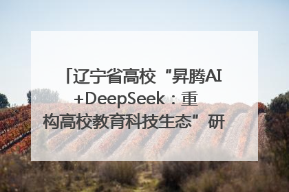 辽宁省高校“昇腾AI+DeepSeek：重构高校教育科技生态”研讨会在沈阳成功举办