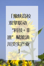 豫陕高校双擎联动 “科技+非遗”赋能潢川芡实产业