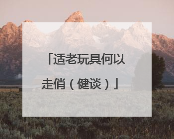 适老玩具何以走俏（健谈）