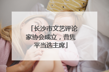 长沙市文艺评论家协会成立，曹隽平当选主席