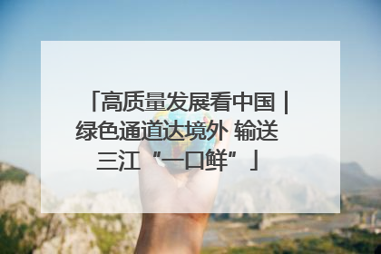 高质量发展看中国｜绿色通道达境外 输送三江“一口鲜”