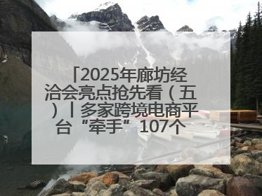 2025年廊坊经洽会亮点抢先看（五）丨多家跨境电商平台“牵手”107个特色产业集群