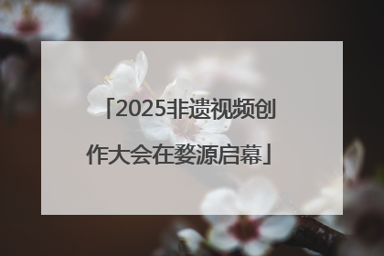2025非遗视频创作大会在婺源启幕