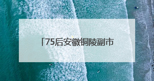 75后安徽铜陵副市长杨文萍履新铜陵市委常委、枞阳县委书记